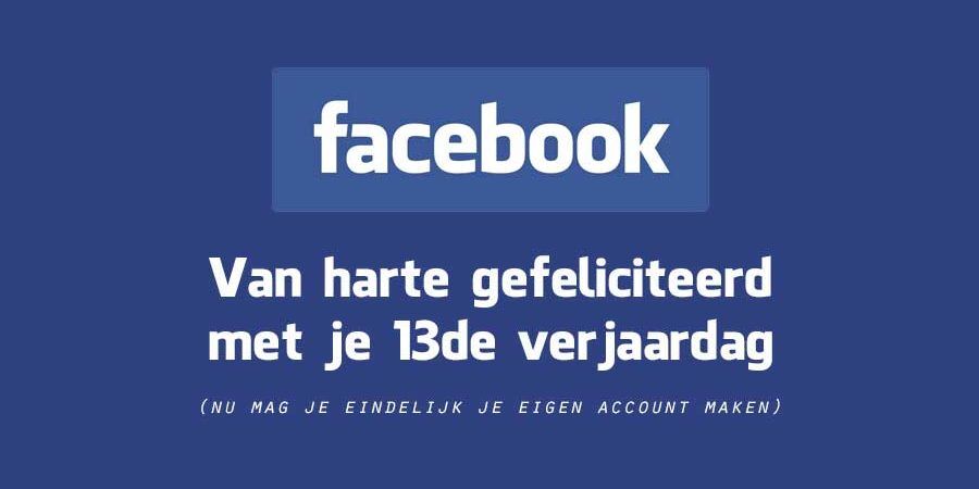 facebook jarig