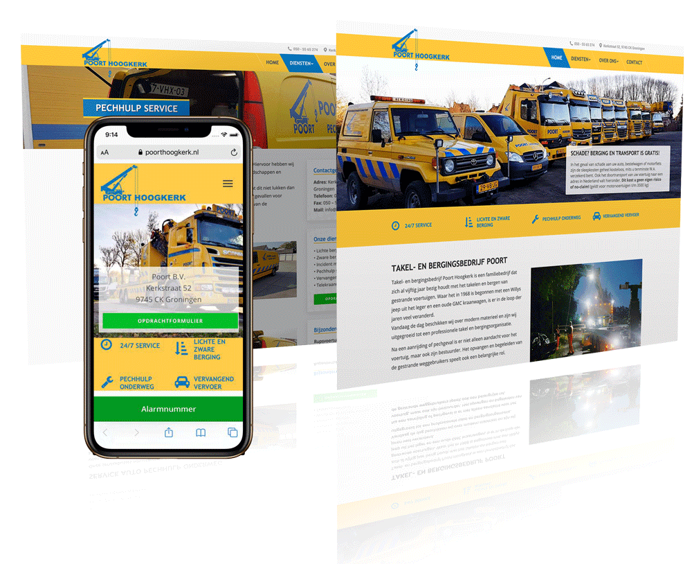 Poort Hoogkerk | Pixelsz webdesign op maat
