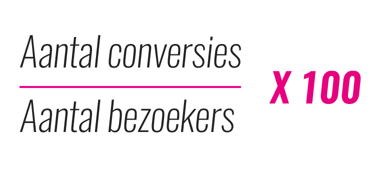 wat is conversie berekenen formule