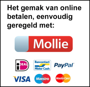Banner Mollie account aanmaken