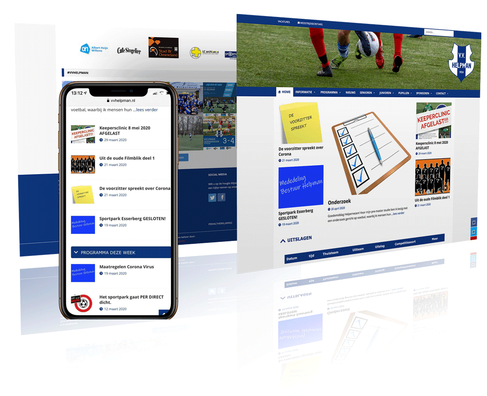 vv helpman | Pixelsz webdesign op maat