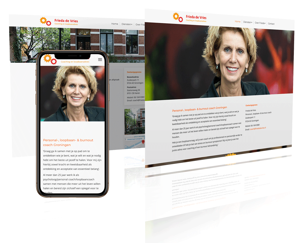Frieda de Vries | Pixelsz webdesign op maat