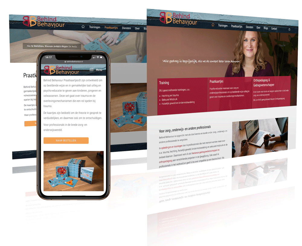 webdesign behind behaviour website